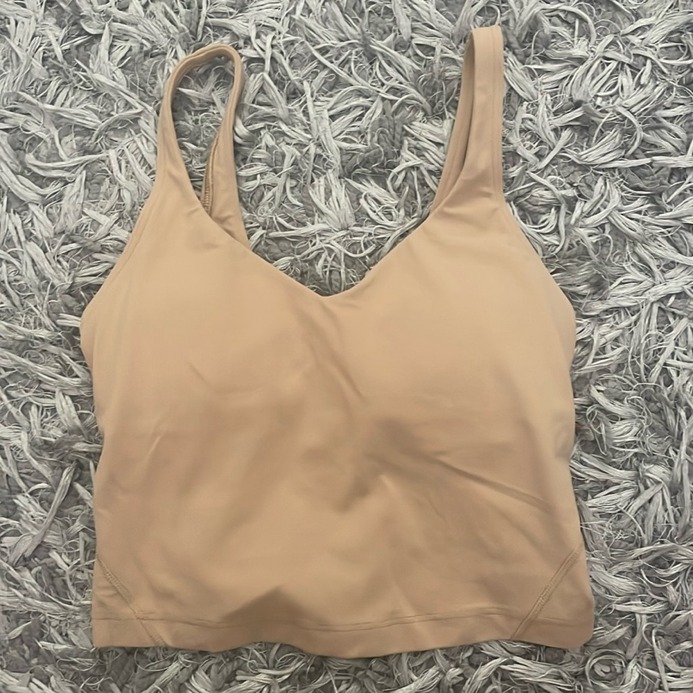 Cream Lululemon Align Tank Size 2